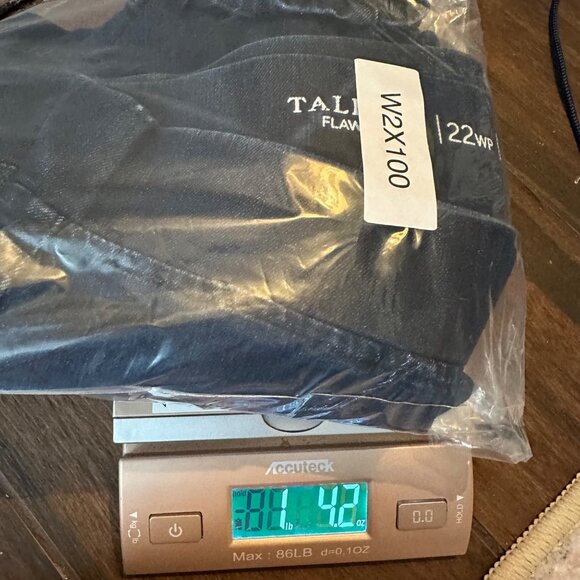 Talbots Flawless Pull-On Jegging 22WP Dark Wash Stretch Denim Comfort Everyday - Picture 10 of 11